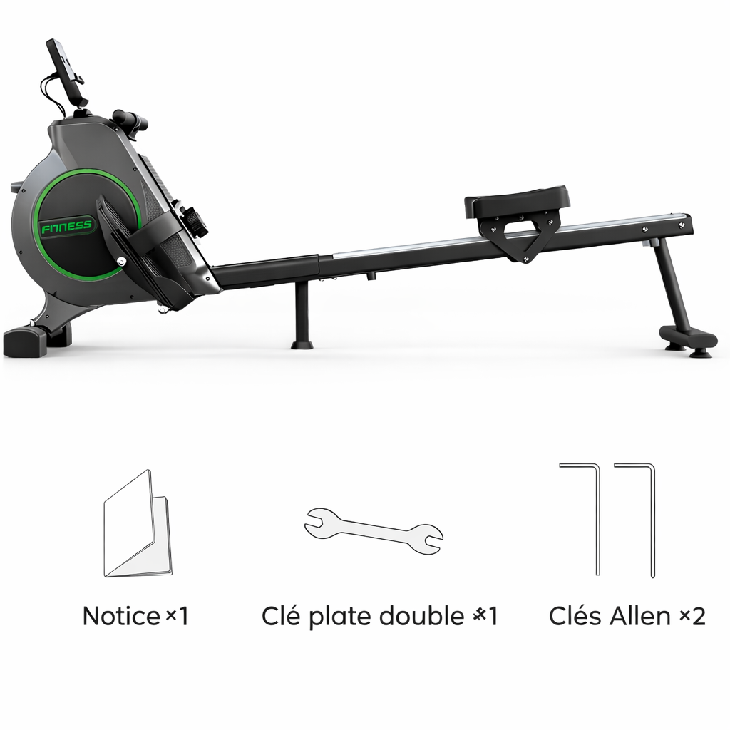 Rameur magnétique - 16 niveaux